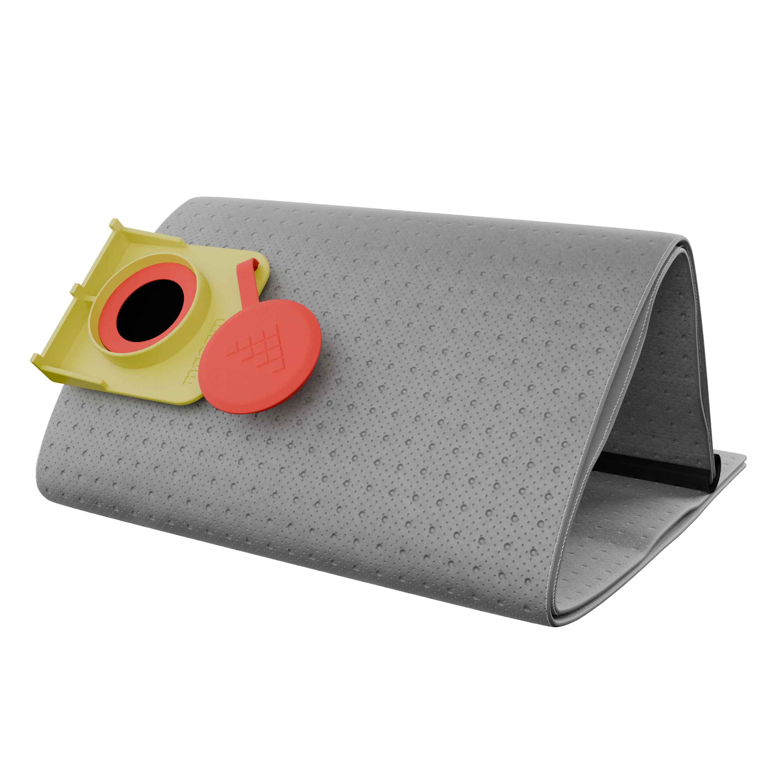 Reusable dust bag for Mirka DEXOS 1217 M AFC dust extractor - right side view
